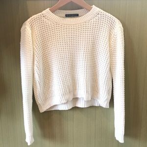 NWT white brandy Melville sweater